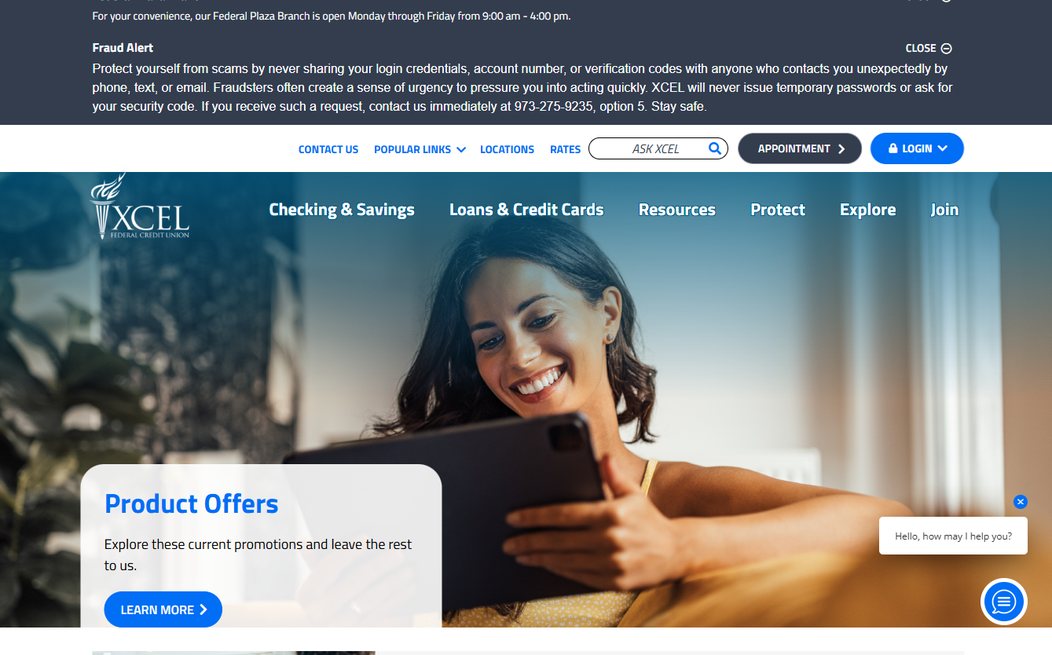 XCEL Federal Credit Union – xcelfcu.org