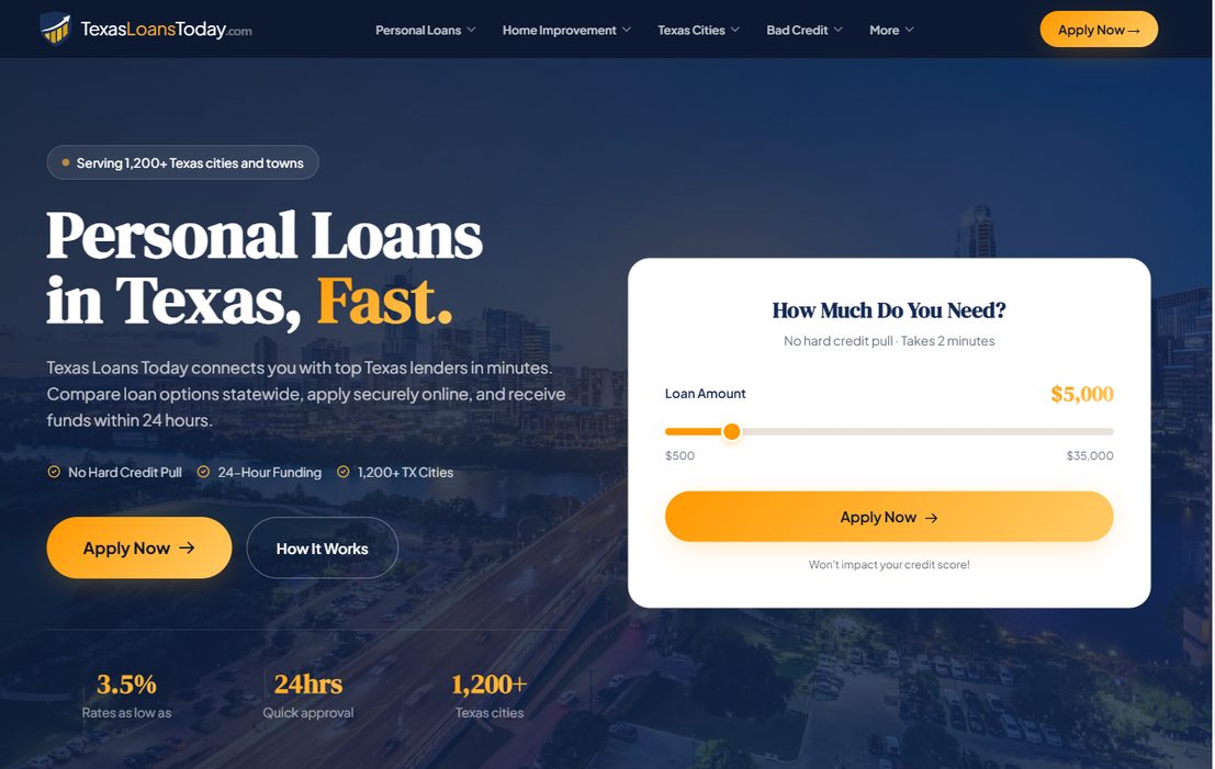 TexasLoansToday – texasloanstoday.com