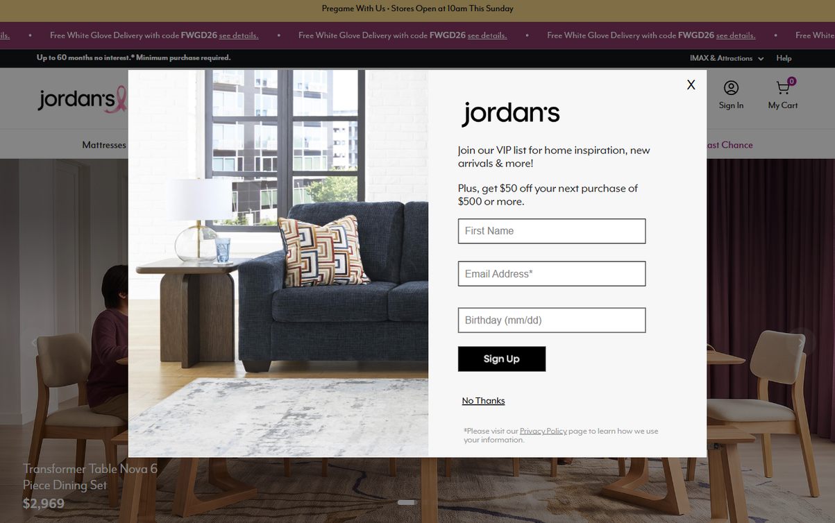 Jordan's – jordansfurniture.com