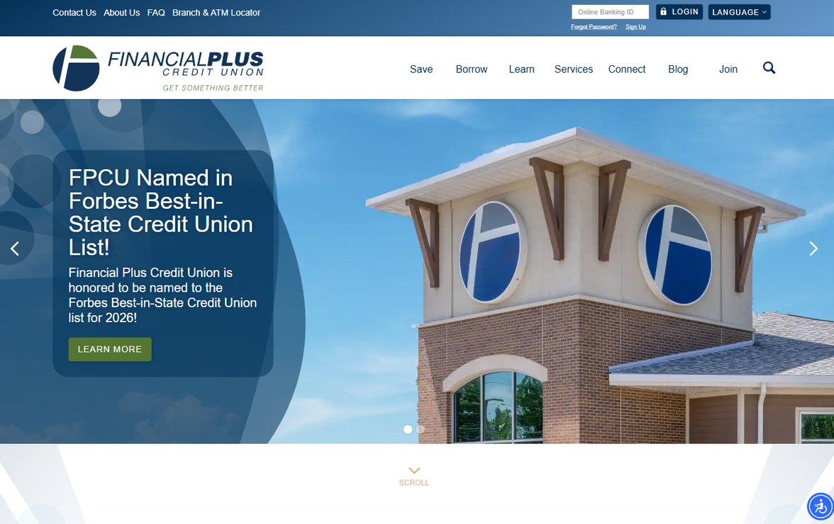 Financial Plus Credit Union – financialpluscu.com