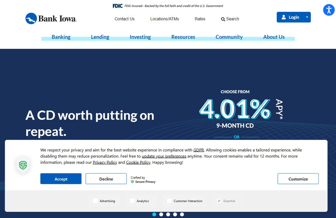 Bank Iowa – bankiowa.bank